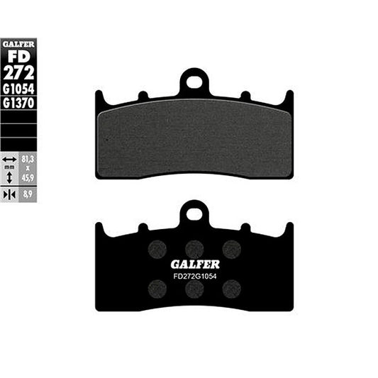 Pastillas de freno BMW K 1200 R >2005 Galfer FD272G1054