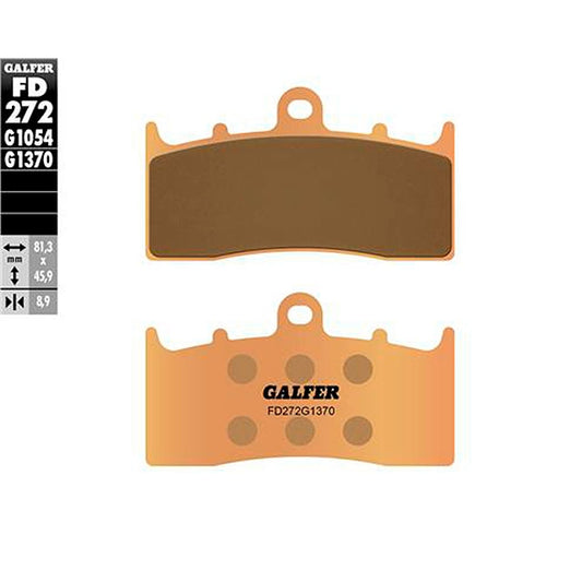 Pastillas de freno BMW K 1600 B >2017 Galfer FD272G1370
