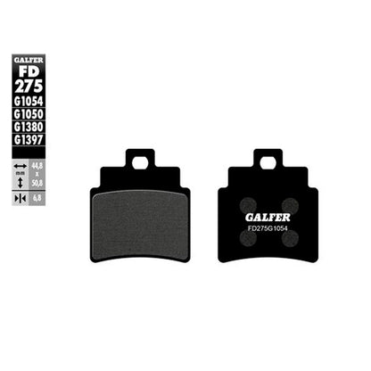 Plaquettes de frein avant Daelim S3 125 FI 10-14 Galfer - semi-métal