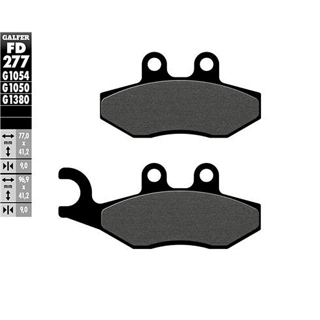 Pastillas de freno Aprilia SR Max 300 >2012 Galfer FD277G1050