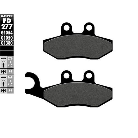 Pastillas de freno Aprilia SR Max 300 >2012 Galfer FD277G1050
