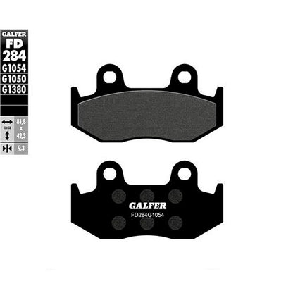 Pastillas de freno delanteras Honda SH 125/150 01-12 Galfer - semi-metal FD284G1054