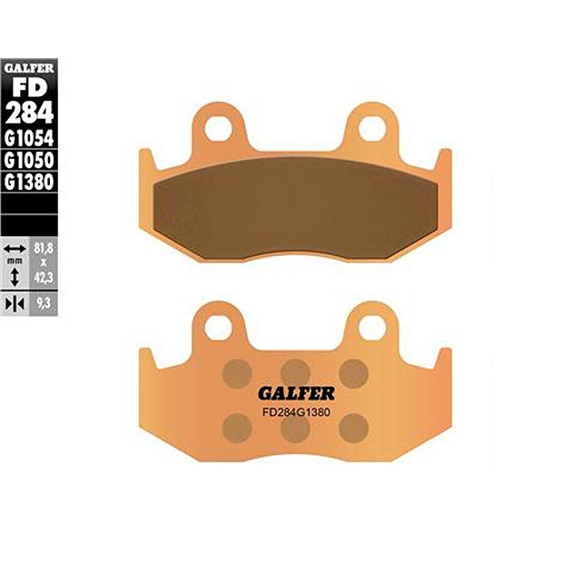 Pastillas de freno delanteras Honda SH 125/150 01-12 Galfer - sinterizadas FD284G1380