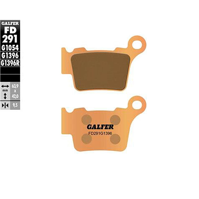 Pastillas de freno Gas Gas EC 250 21-23 Galfer - sinterizadas FD291G1396