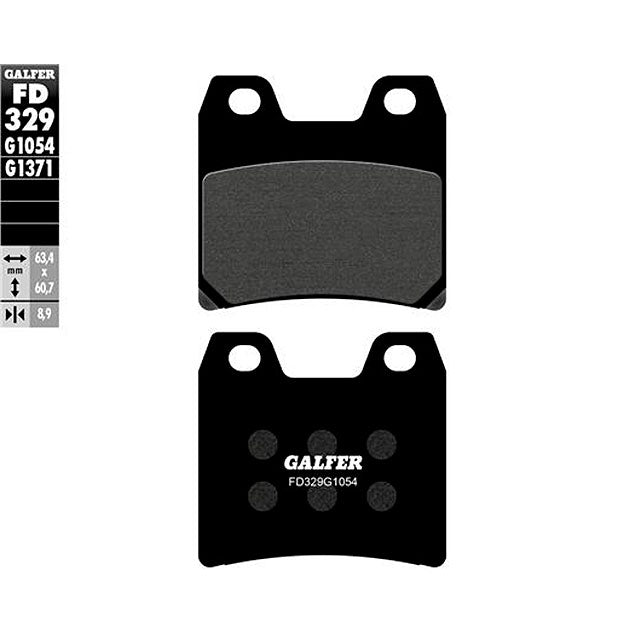 Pastillas de freno Yamaha XJR 1300 >2001 Galfer FD329G1054