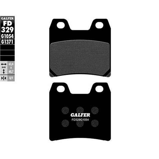 Pastillas de freno Yamaha XJR 1300 >2001 Galfer FD329G1054