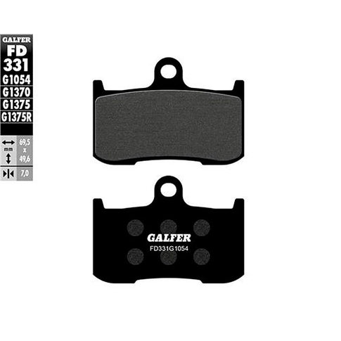 Pastillas de freno Kawasaki Z 900 >2017 Galfer FD331G1054