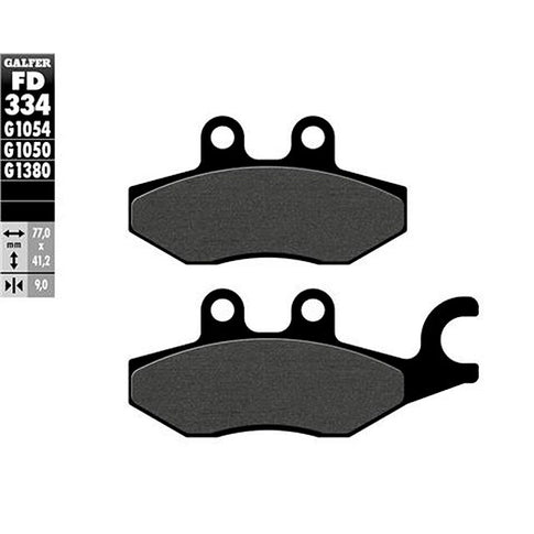 Pastillas de freno Piaggio MP3 125/250/300 Galfer - semi-metal FD334G1054