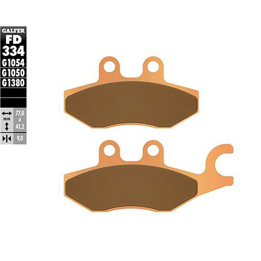 Pastillas de freno Piaggio MP3 125/250/300 Galfer - sinterizadas FD334G1380