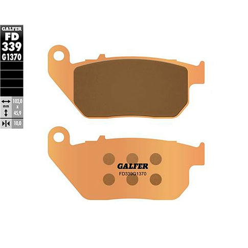 Pastillas de freno Harley Davidson Sportster XL 883 2007 Galfer FD339G1370