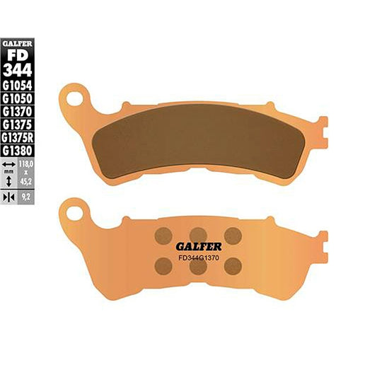 Pastillas de freno Honda SH 300 07-15 Galfer - sinterizadas FD344G1370