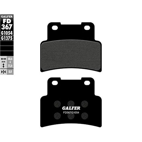 Pastillas de freno delanteras Yamaha MT / YZF 125 14-19 Galfer - semi-metal FD367G1054