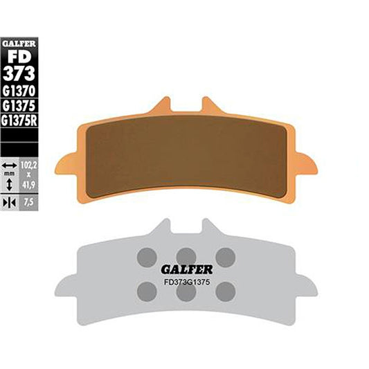 Pastillas de freno Aprilia RSV4 1000 09-14 Galfer - sinterizadas FD373G1375