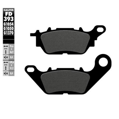 Pastillas de freno Yamaha N-Max 125/150 >2015 Galfer FD393G1050