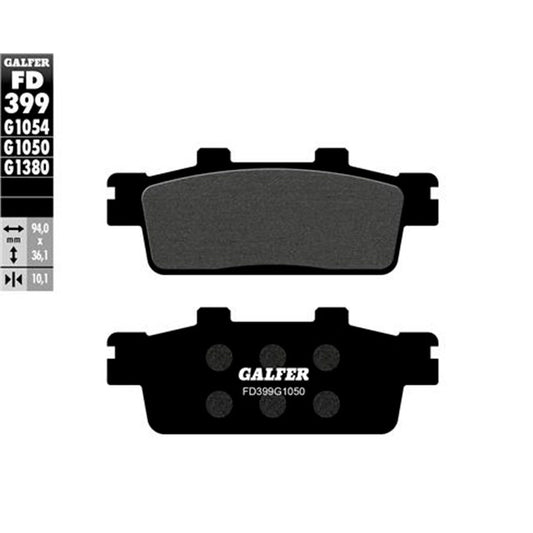 Pastillas de freno traseras Daelim S3 125 FI 125/250 12-14 Galfer FD399G1050