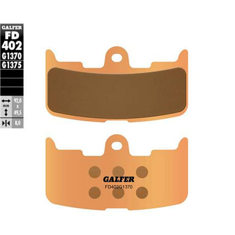 Pastillas de freno Buell XB 12 R Firebolt 06-08 Galfer FD402G1370