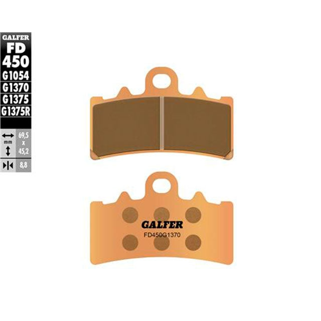 Pastillas de freno BMW C 400 GT >2019 Galfer - sinterizadas FD450G1370