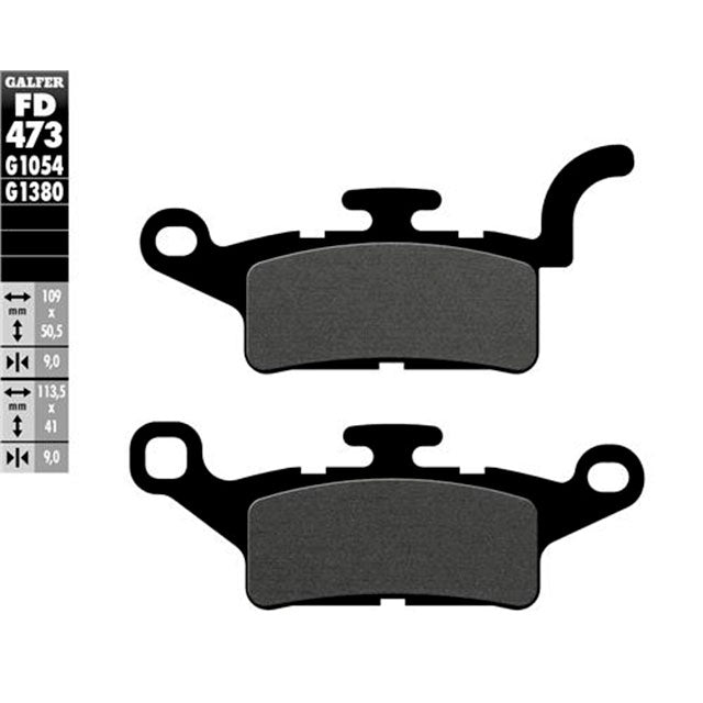 Pastillas de freno Yamaha X-Enter 125/150 >2012 Galfer FD473G1054