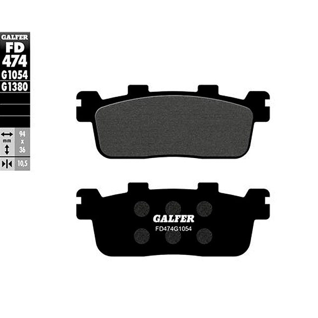 Pastillas de freno Kymco K-XCT 125/300 >2013 Galfer FD474G1054