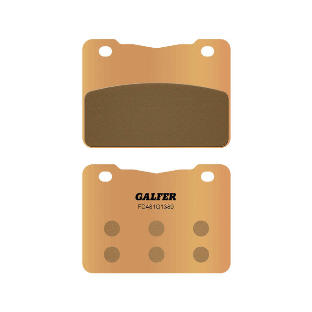 Pastillas de freno SYM Max Sym 400/600 >2011 Galfer - sinterizadas FD481G1380