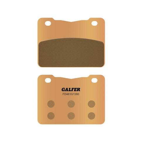 Pastillas de freno SYM Max Sym 400/600 >2011 Galfer - sinterizadas FD481G1380