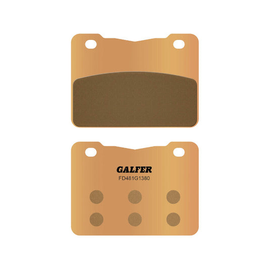 Pastillas de freno SYM Max Sym 400/600 >2011 Galfer - sinterizadas FD481G1380