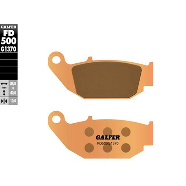 Pastillas de freno traseras Honda CB 125/250 R >2018 Galfer FD500G1370