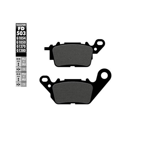Pastillas de freno delanteras Yamaha N-Max 125/150 >2015 Galfer - orgánicas FD503G1050