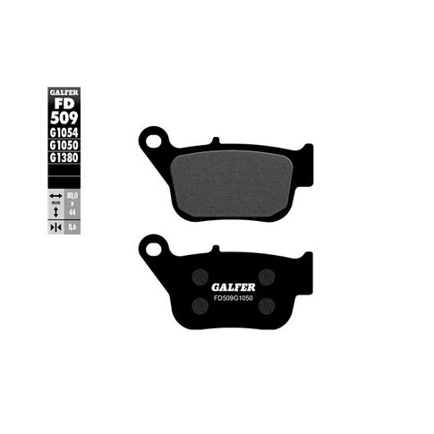 Pastillas de freno Yamaha X-Max 250 >2014 Galfer - semi-metal scooter FD509G1050