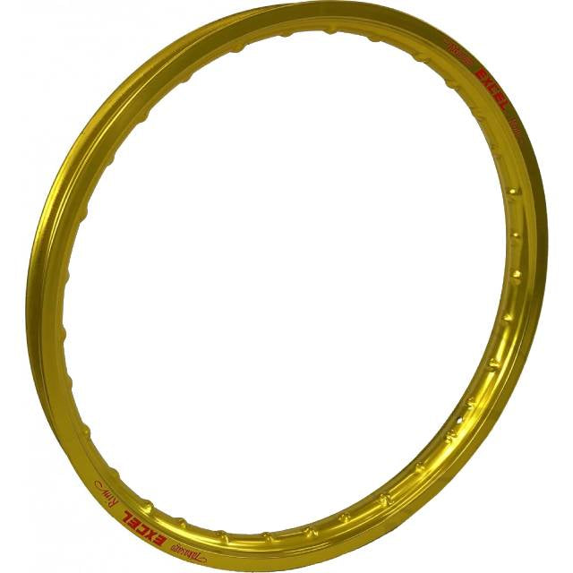 Llanta aluminio 2.15x18 36H Excel - amarillo 1 FEA410