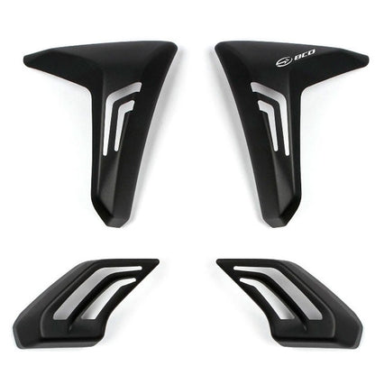 Tapas piloto trasero e intermitentes Yamaha T-Max 530 17-18 BCD - negro mate