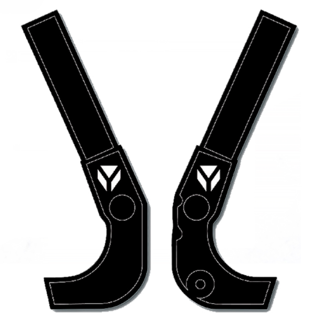 Adhesivos chasis Pitbike YCF Pilot Negro FGKP-BK