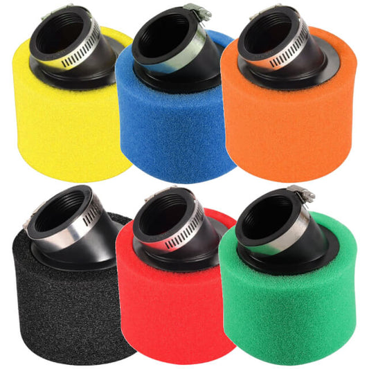 Filtro de aire 38mm acodado Pitbike AllPro