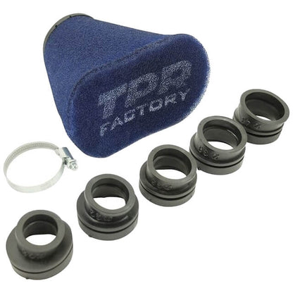 Filtro de ar trombeta 46/49/52/55/58/62mm TPR Factory