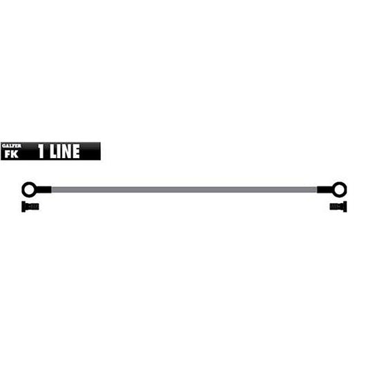 Durite de frein arrière Yamaha YZF 600 R-6 600 05-05 Galfer - carbone