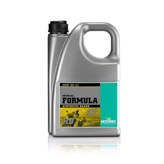 Aceite Motor FORMULA 4T 20W50 4L Motorex MT087I004T