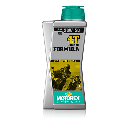 Aceite Motor FORMULA 4T 20W50 1L Motorex MT087H004T