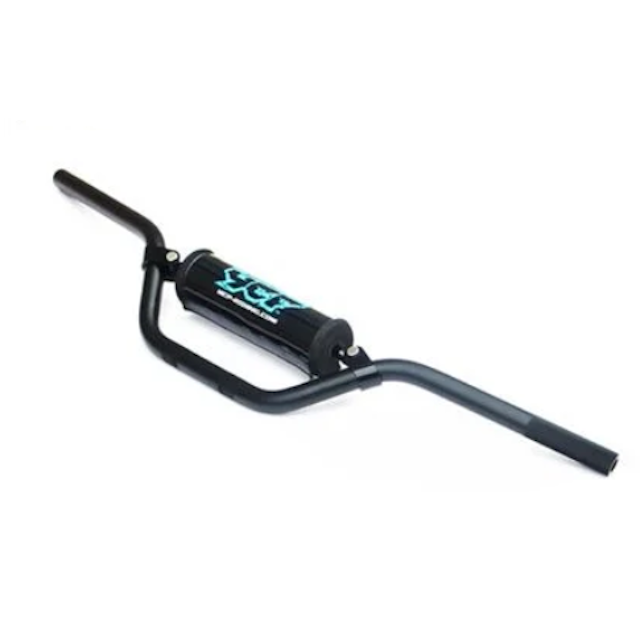 Manillar aluminio Pitbike YCF Bigy "bajo" L=780mm GALOW-03-BK