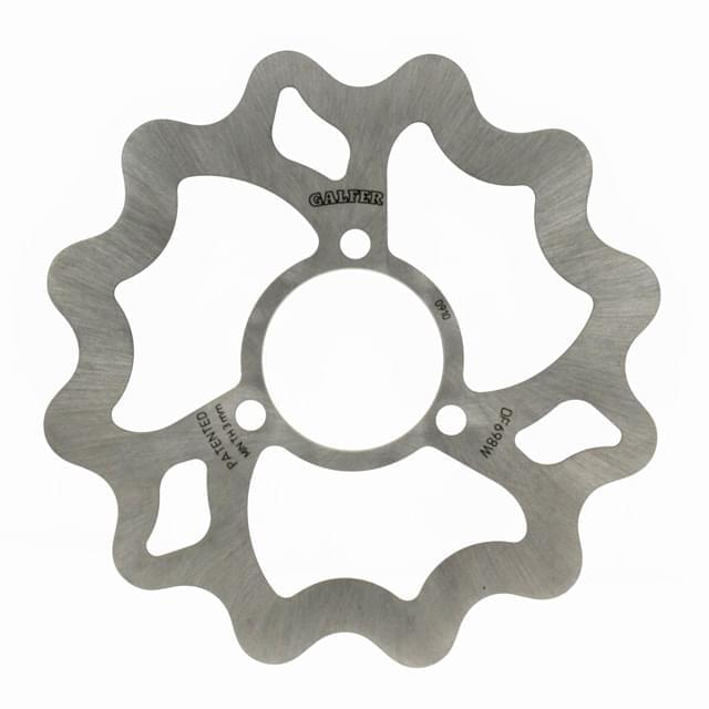 Disco de freno trasero Wave Bultaco Astro / Derbi Senda / Yamaha DT 50 Galfer DF698W
