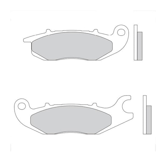 Pastillas de freno Honda CBR 125 R >2004 Galfer - semi-metal FD298G1054