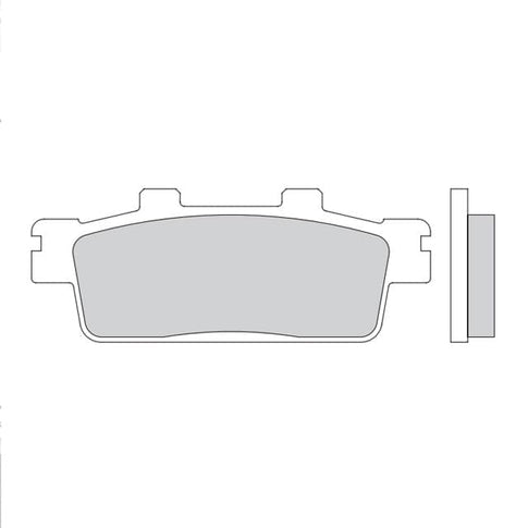 Pastillas de freno traseras Daelim S3 125 FI 125/250 12-14 Galfer - semi-metal FD399G1054
