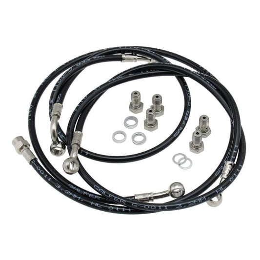 Rear brake hose Honda SH 125 09-12 Galfer black-brass