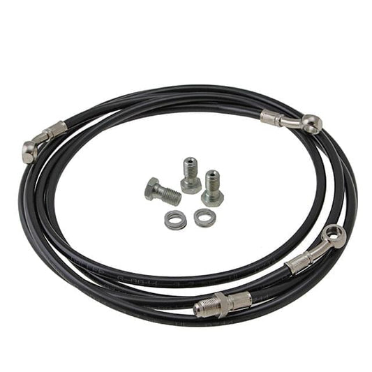 Rear brake hose Yamaha T-Max 530 ABS >2012 Galfer black-brass