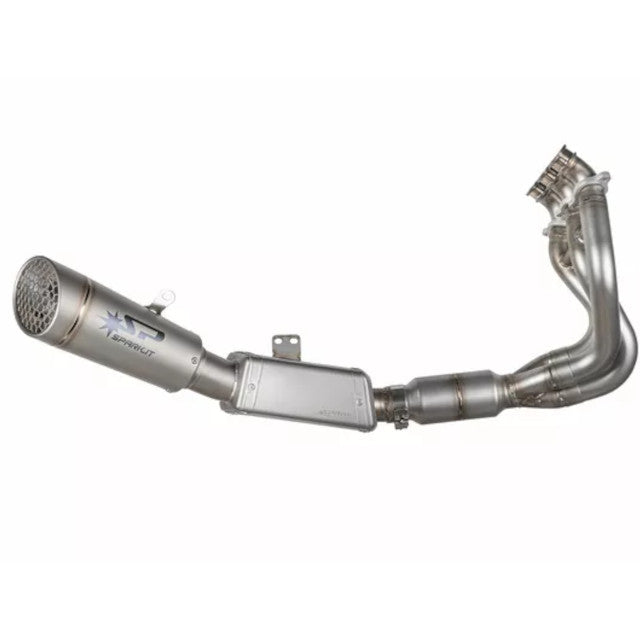 Escape GRID-O Spark Exhaust Triumph Street Triple 765 R ABS 23-24 - titanium
