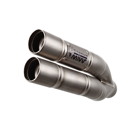 Escape MIVV Slip-On Double Gun Honda CBR 600 F >11 - titânio (CE)