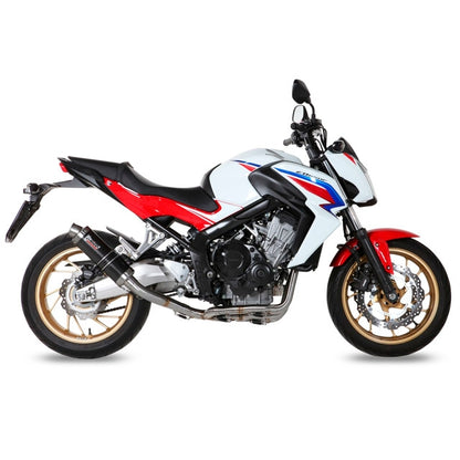 Échappement MIVV complet GP Honda CB 650 F 14-16 (CE) - carbone