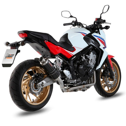 Échappement MIVV complet GP Honda CB 650 F 14-16 (CE) - carbone