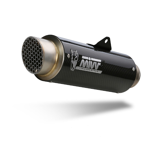 Silencieux MIVV Slip-On GP Pro Honda X-ADV 750 >17 (CE) - carbone