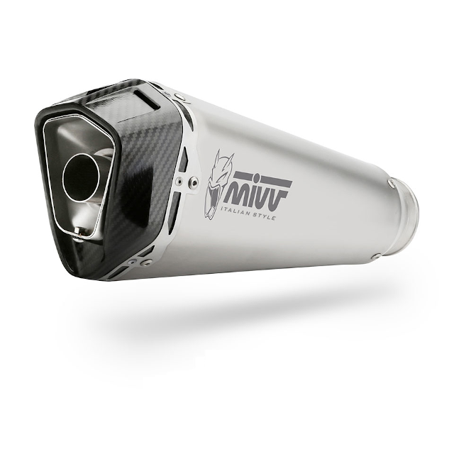 MIVV Delta Race Exhaust Honda X-ADV 750 >17 - carbon (CE)