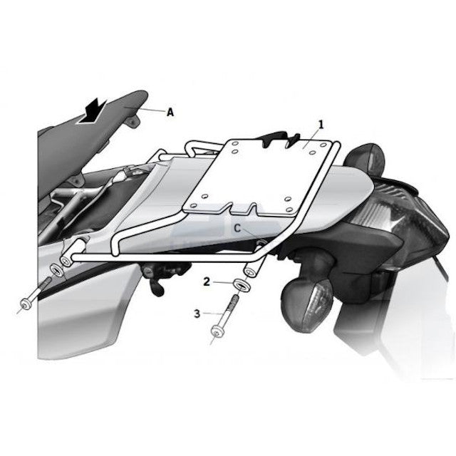 Fijaciones Top Master Honda CRF 250L 12-17 Shad H0CR22ST